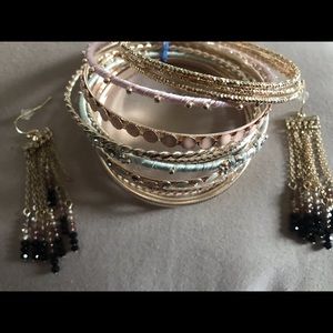 Bangle bracelets